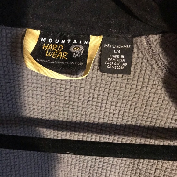 Mountain Hardware Gray Zip Jacket - Picture 5 of 6